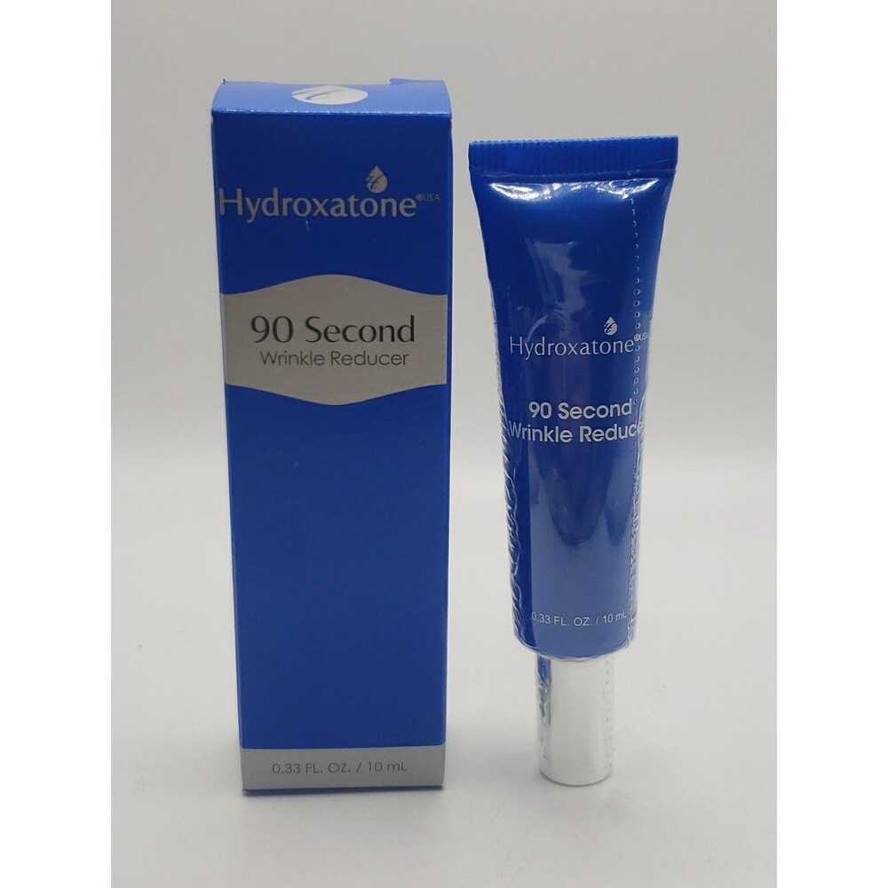 Hydroxatone 90 Second Wrinkle Reducer 0.33 Fl. Oz Tube - NEW Sealed